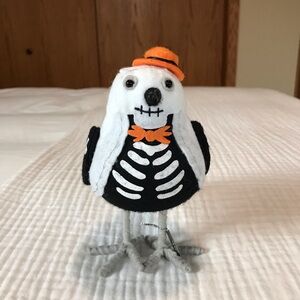 Target Hyde and Eek 2020 Featherly Friends Halloween Fabric Bird Bonesy